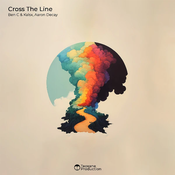 Cover of Ben C & Kalsx, Aaron Decay – Cross The Line